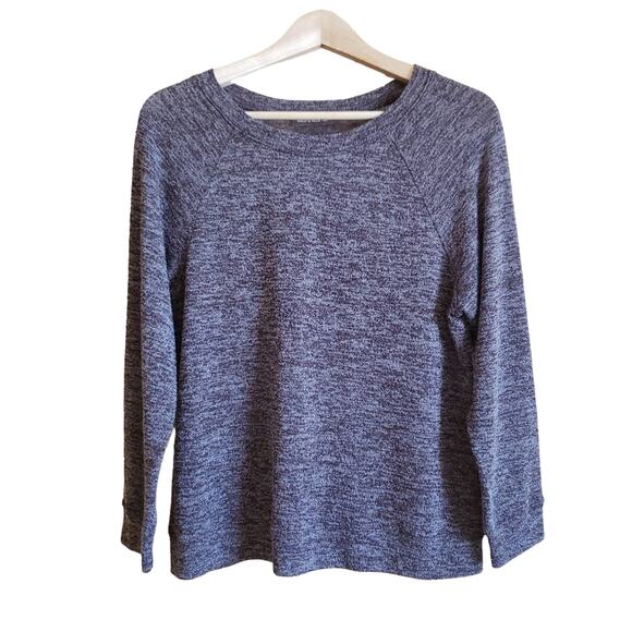 Nally & Millie Women's Heather Brown Long Sleeve Shirt Scoop Neck Small - Picture 1 of 6